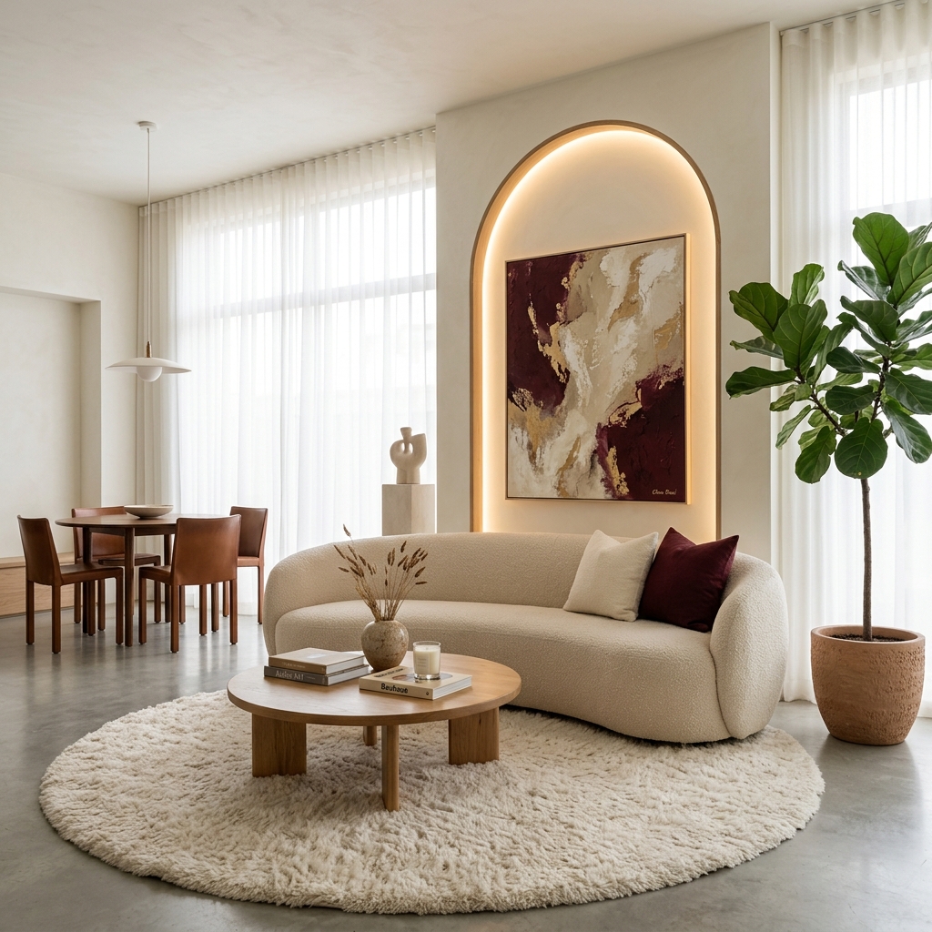 Luxury interior living room - Sandid Interiors Dubai
